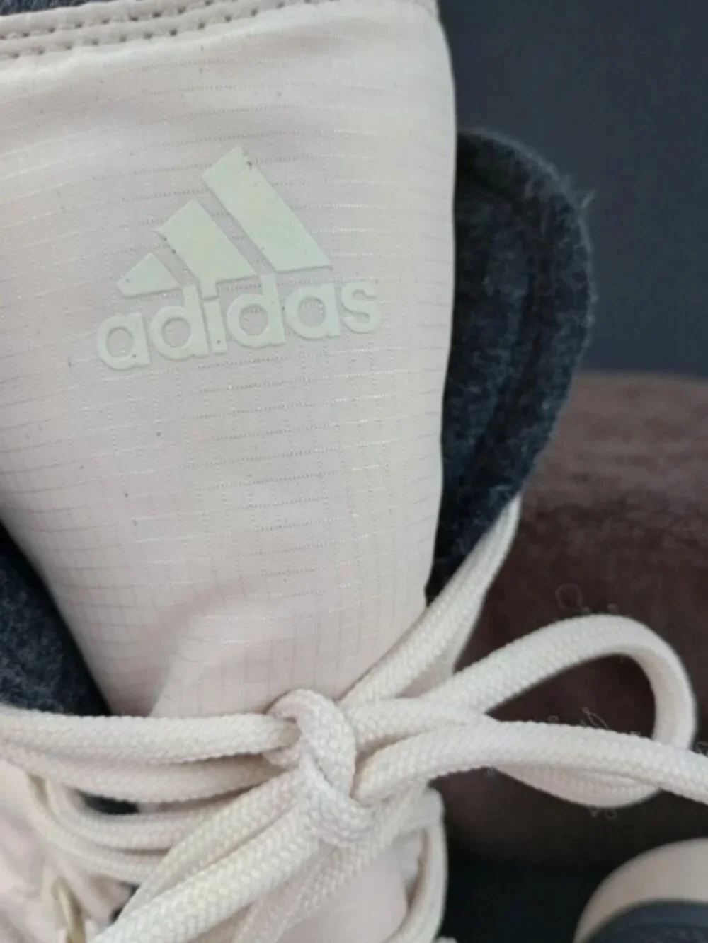 Adidas Climaheat Libria Cream Nylon Waterproof Insulated Snow‎ Boots Size 8